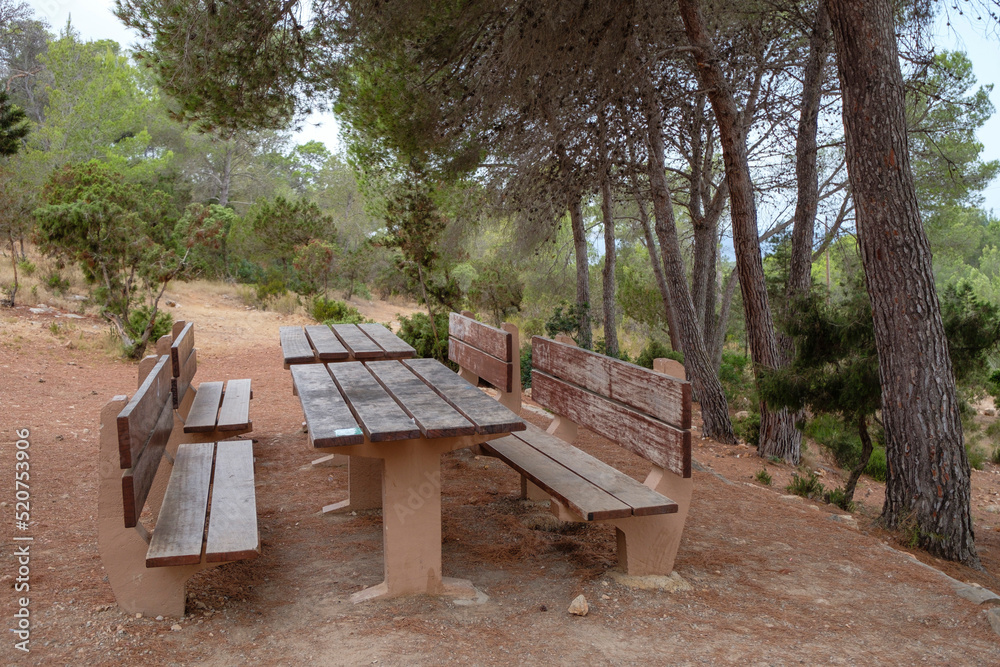 area recreativa Sa Talaia, San Antonio de Portmany, Ibiza, balearic islands, Spain