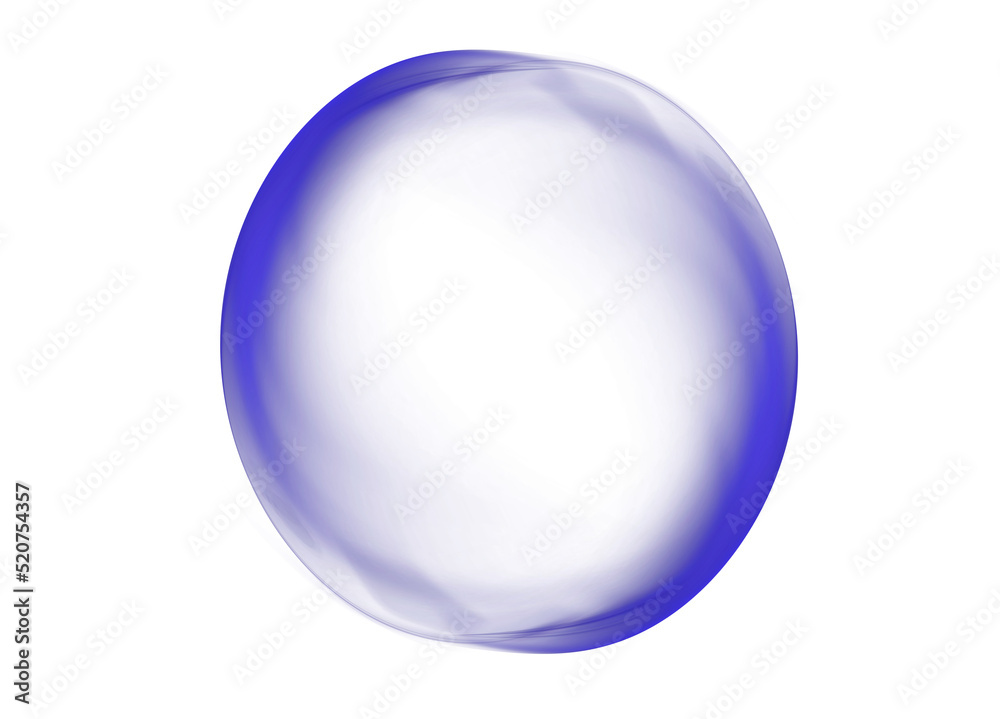 Abstract Purple Bubble on White Background Abstract Purple Bubble on White Background