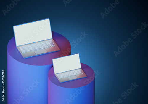 Two laptop models. Laptops ...