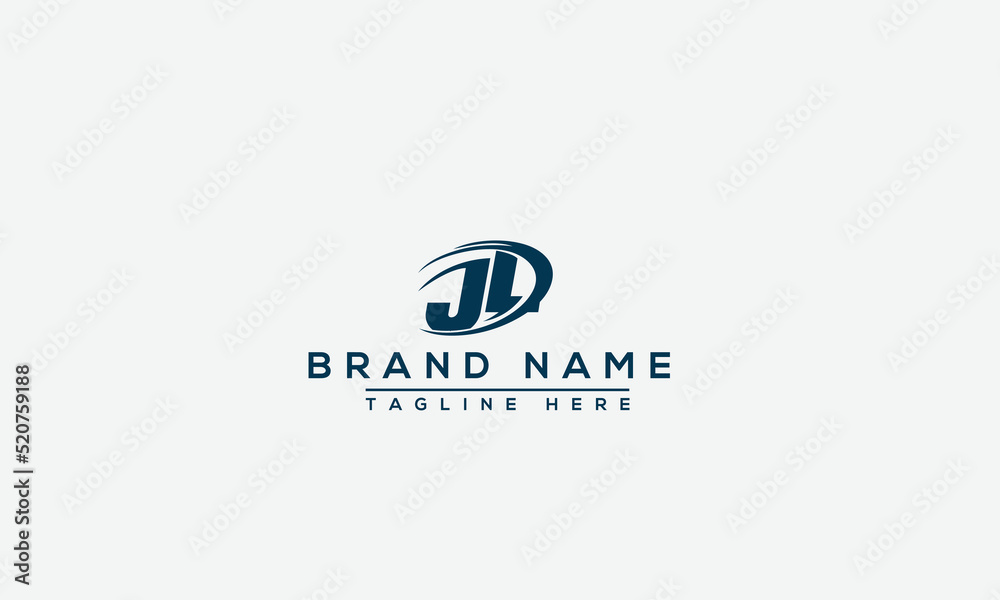 Logo design letter JL . Elegant modern. Vector template. Stock Vector ...