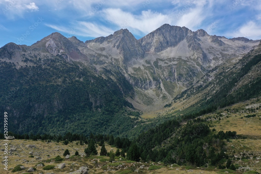 panoramic pyrenees