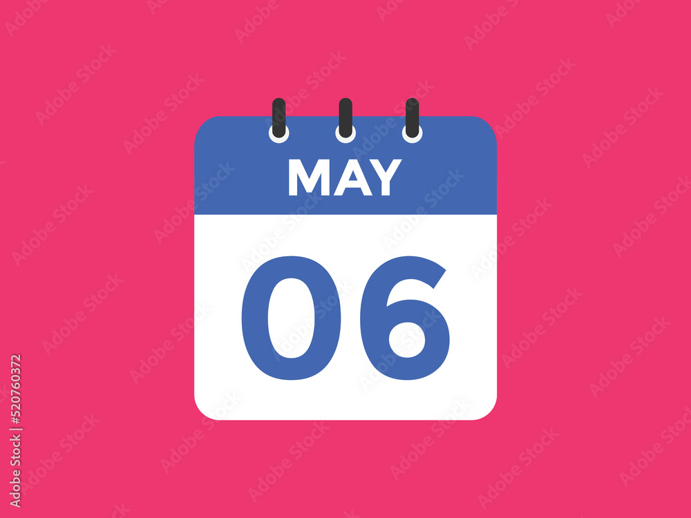 may 6 Calendar icon Design. Calendar Date 6th may. Calendar template
may 6 Calendar icon Design. Calendar Date 6th may. Calendar template