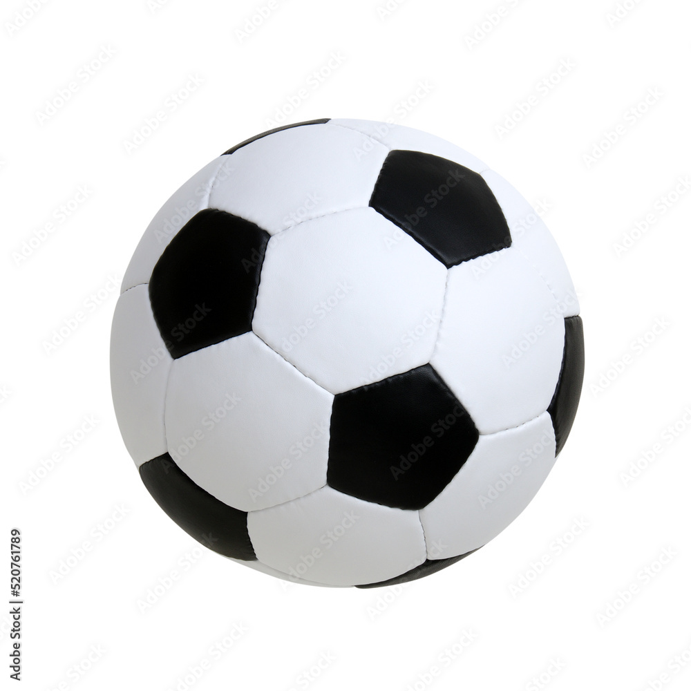 Obraz na płótnie soccer ball white w salonie