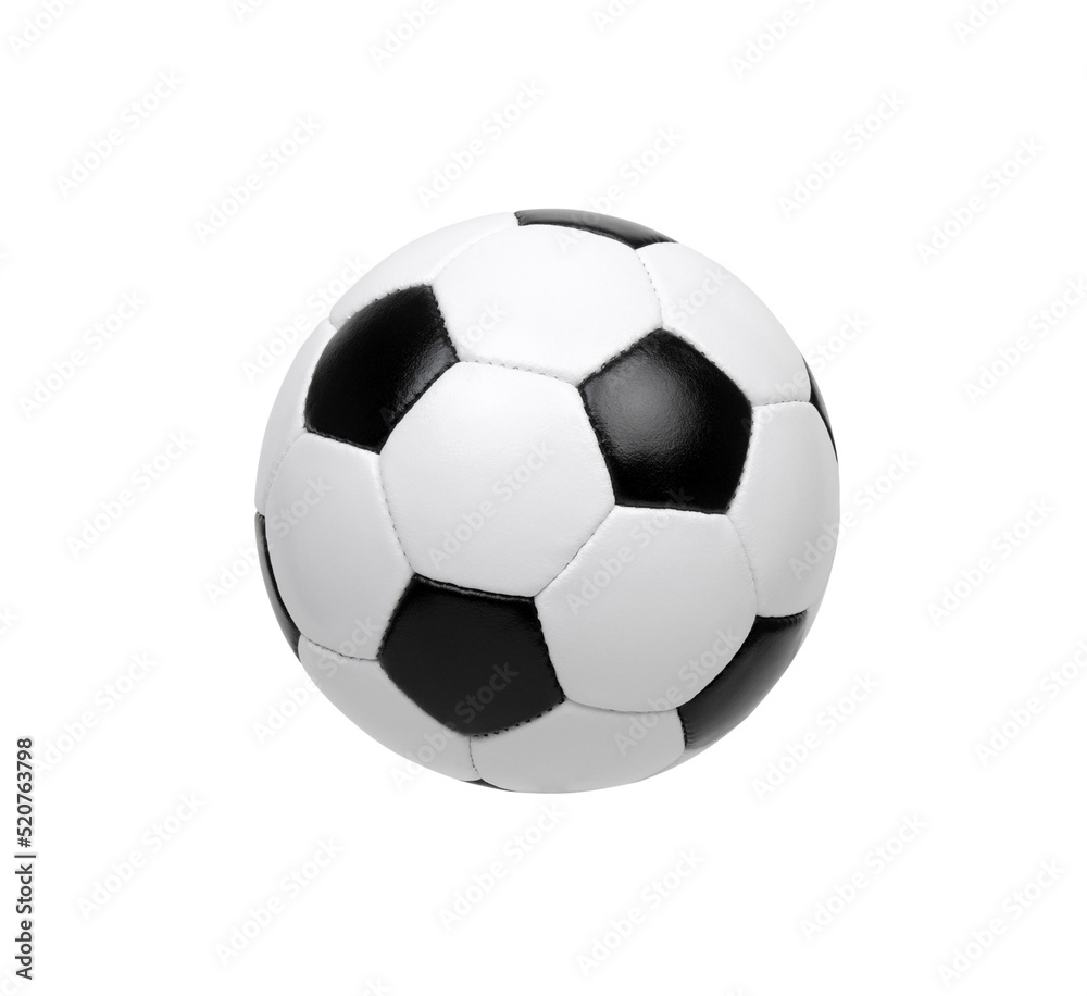 Naklejka premium Soccer ball isolated on a white background