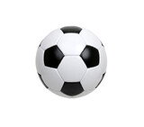 Soccer ball isolated on a white background