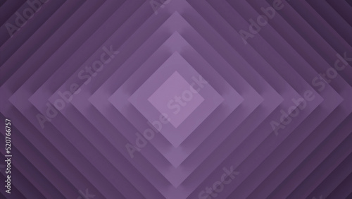 Pyramid animation with moving layers. Design. Hypnotic moving layers of squares in center. Background of centralized squares moving like pyramid