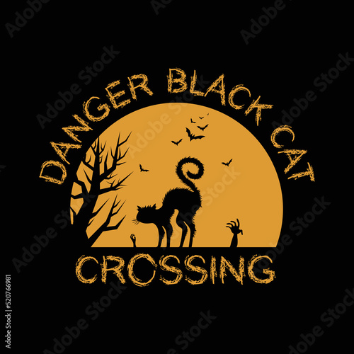 Halloween Vector Typography T shirt