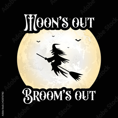 Halloween Vector Typography T shirt