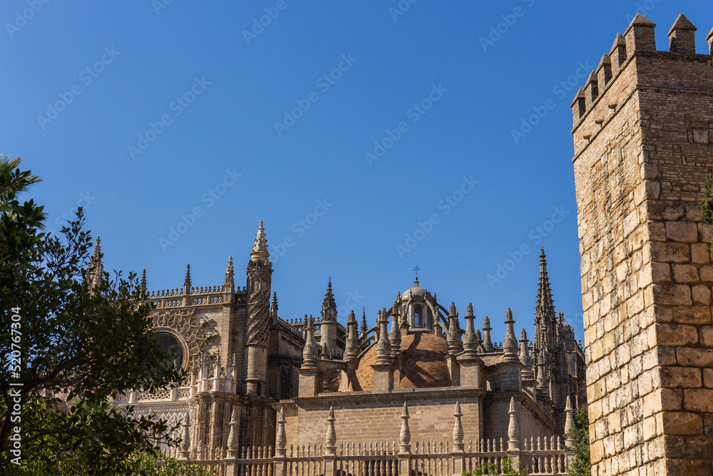 The Cathedral of Saint Mary of the See better known as Seville Cathedral, is a Roman Catholic cathedral in Seville, Andalusia, Spain.