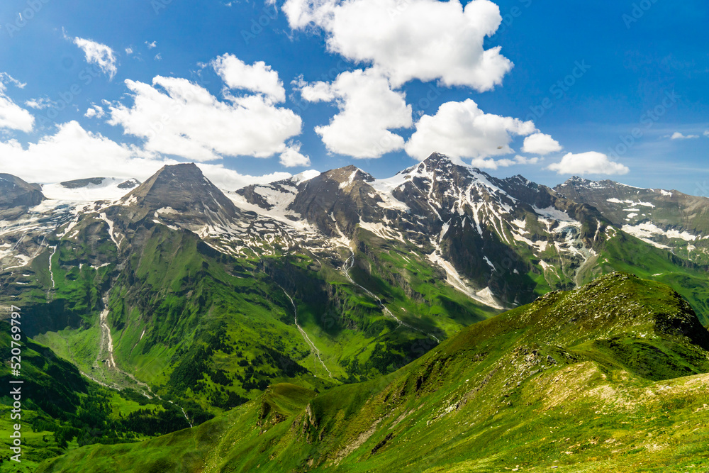 Landscape in summer - High Tauern National Park