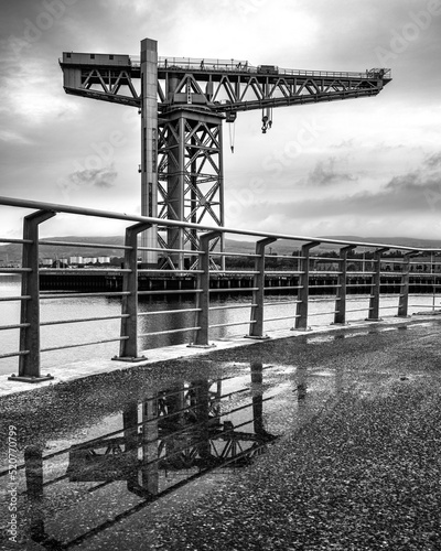 The Titan Crane in Clydebank, Scotland