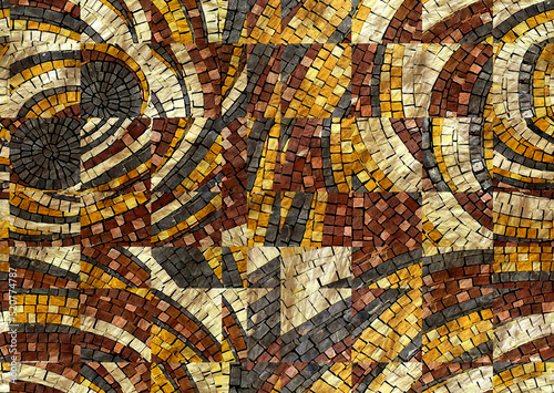 seamless mosaic pattern