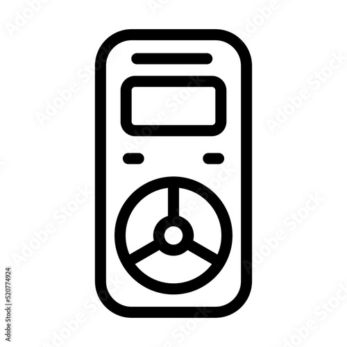 Dosimeter Icon Design
