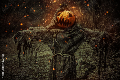 terrible ghost pumpkin