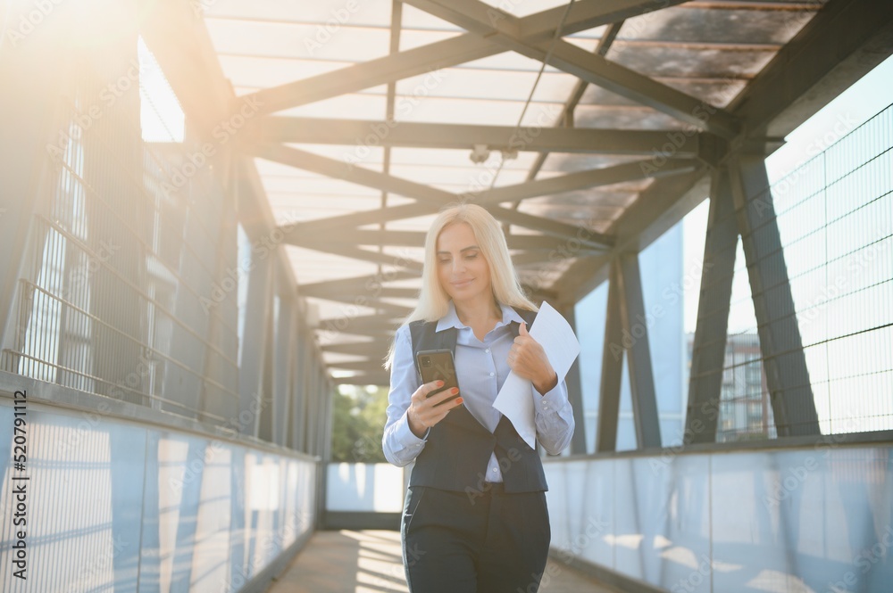 Portrait of business woman outdoor Portrait of business woman outdoor