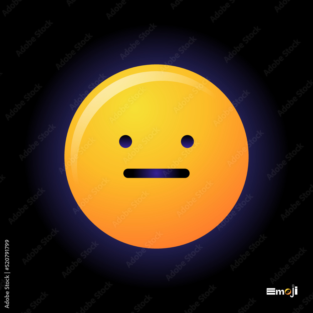 Cute round Emoticon. Yellow Emoji faces emoticon smile, digital smiley expression emotion feelings, chat cartoon emotes. Vector illustration icon Cute round Emoticon. Yellow Emoji faces emoticon smile, digital smiley expression emotion feelings, chat cartoon emotes. Vector illustration icon