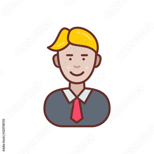 Executive icon in vector. Logotype