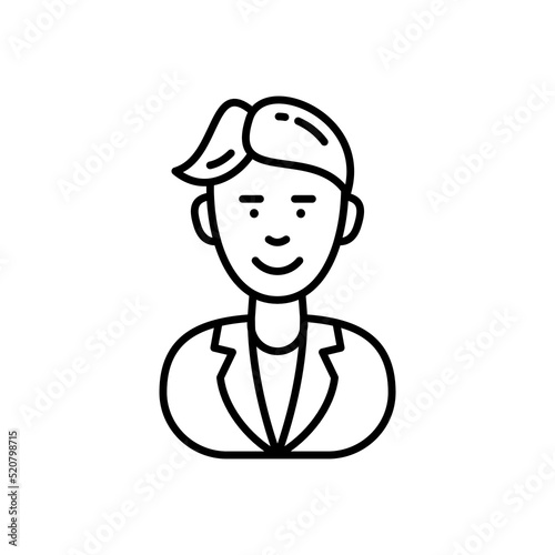 Executive icon in vector. Logotype