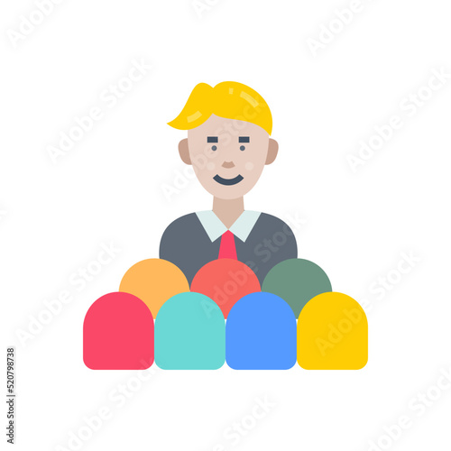 Presentation icon in vector. Logotype