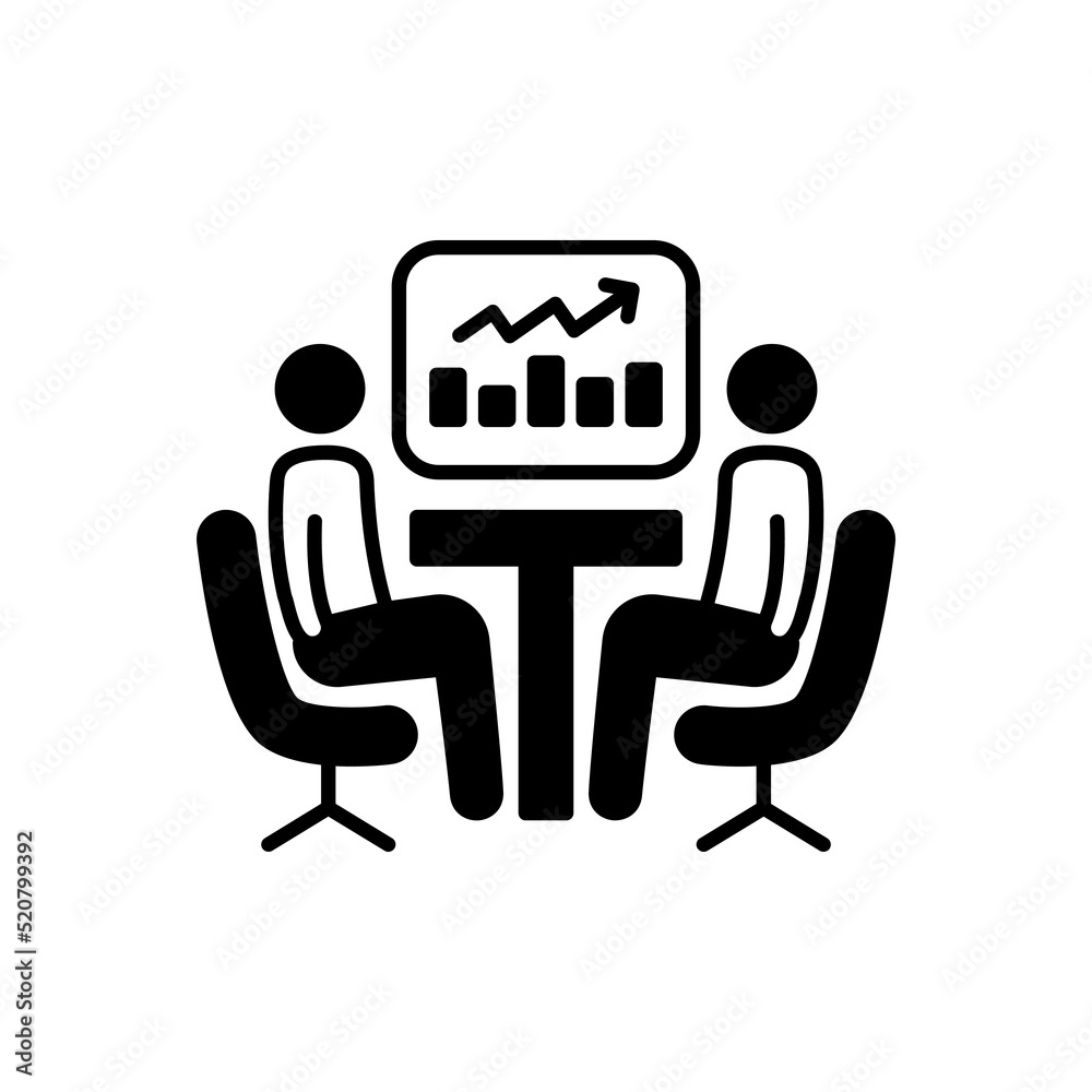 Fototapeta premium Business Analytics icon in vector. Logotype