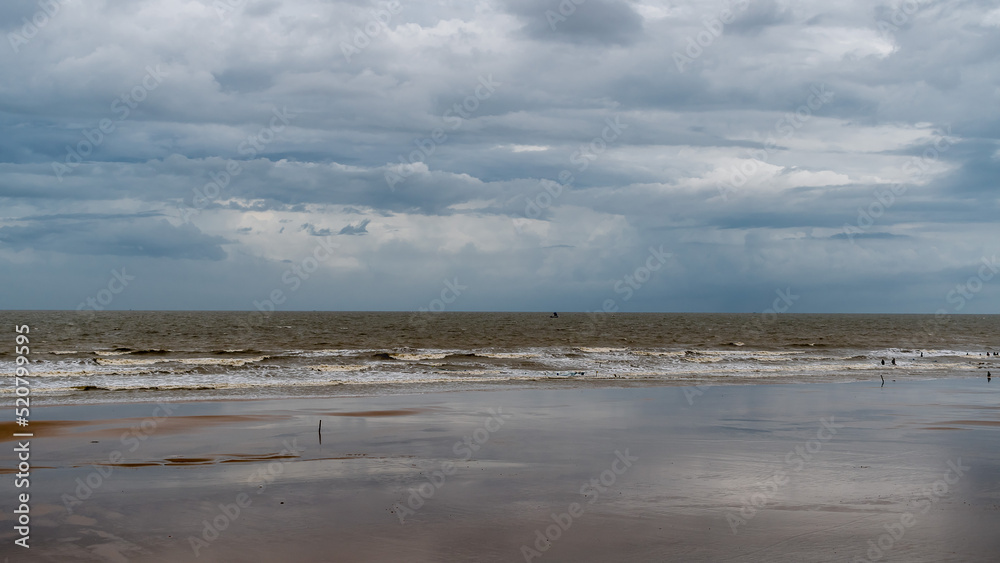 Arrival of Monsoon in India, Mandarmani, Digha, West Bengal Arrival of Monsoon in India, Mandarmani, Digha, West Bengal