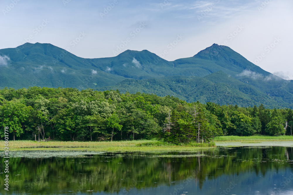 World Natural Heritage Summer Shiretoko Five Lakes