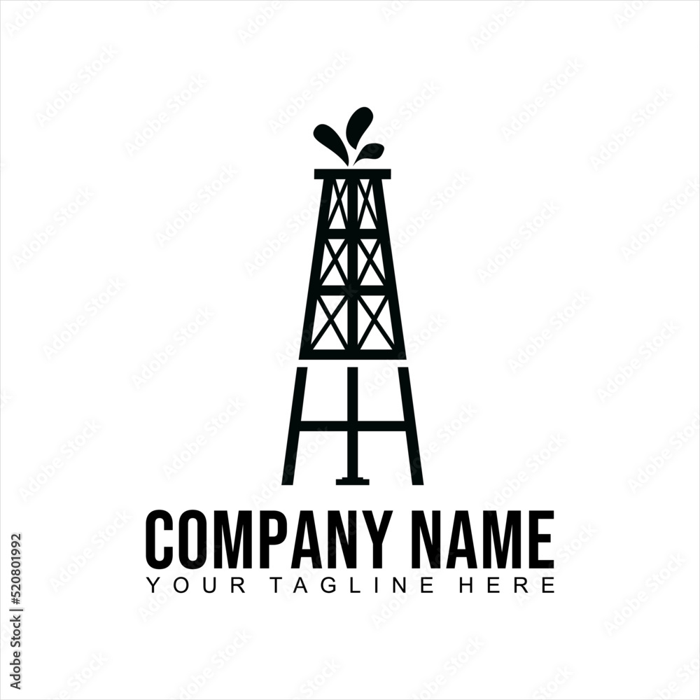 oil-tower-design-logo-vector-simple-flat-style-design-with-letter-h