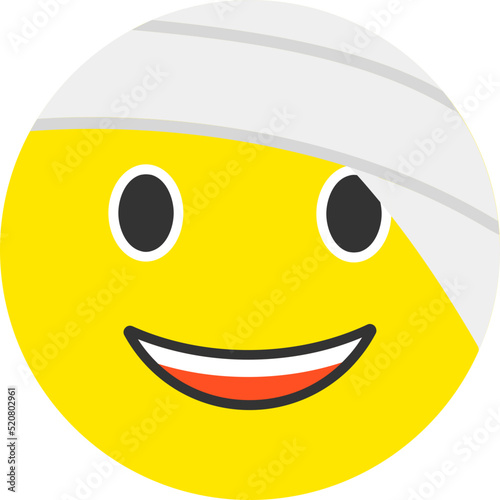 Face with Head-Bandage Icon