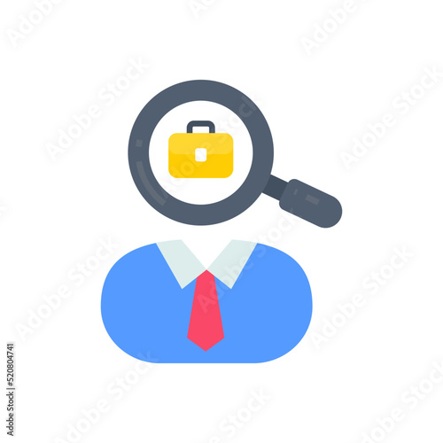 Find Candidate icon in vector. Logotype