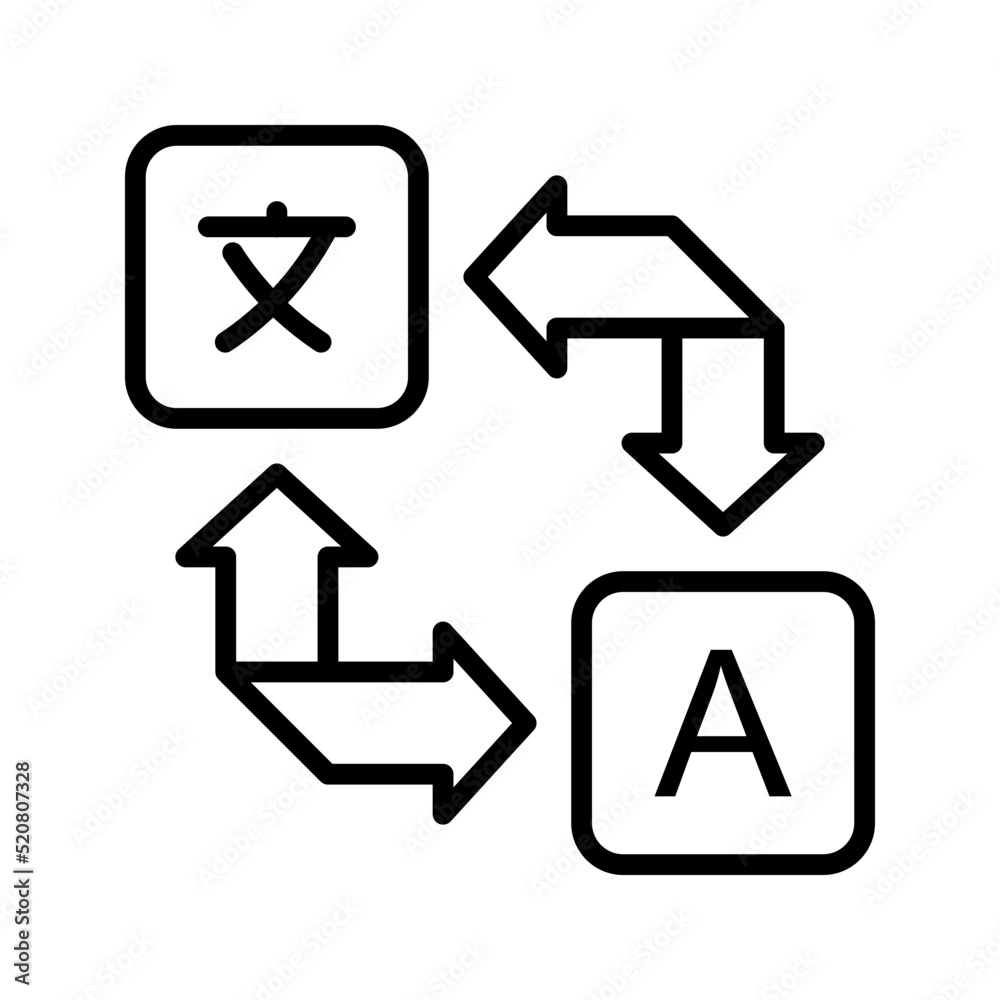translate icon. translation sign. vector illustration translate icon. translation sign. vector illustration