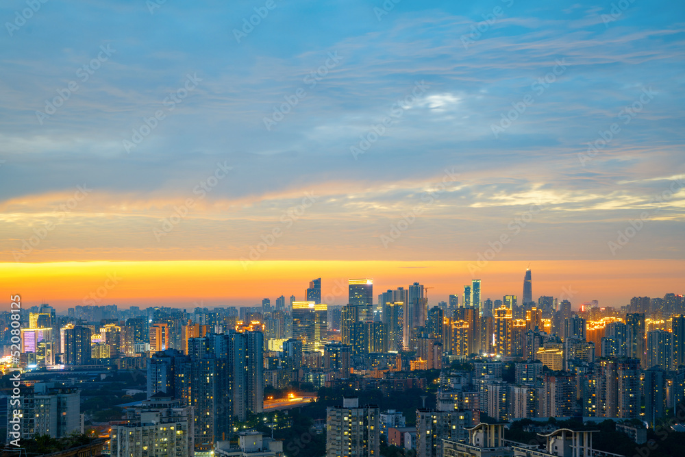 The beautiful city of Chongqing，china