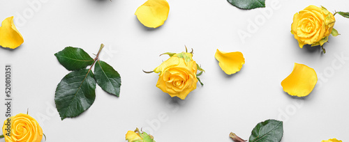 Beautiful yellow roses and ...