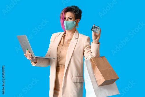 Beautiful woman in medical ...