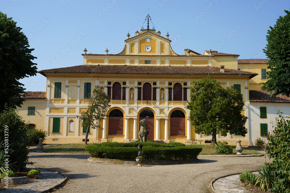 Villa Sanga Trecco at Crotta d Adda, Cremona, Italy