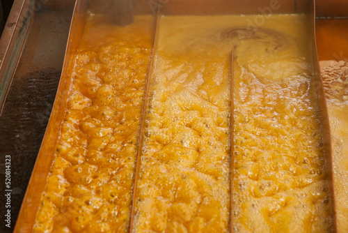 Sorghum Molasses cooking

