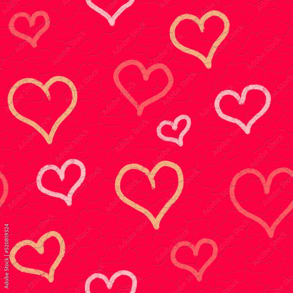 pattern with hearts