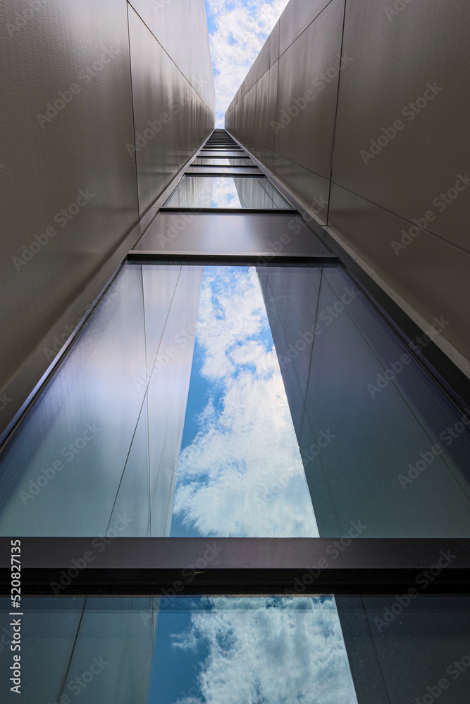 Fototapeta premium percpective bulding lines