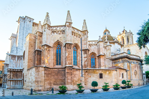 Tarragona cathedral in Catalonia, Spain