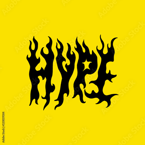 Acid flame freaky font. Underground trippy psychedelics trendy cool typographic art print. Perfect for t-shirt, hoodie and more things. Hand drawn distressed style lettering text.