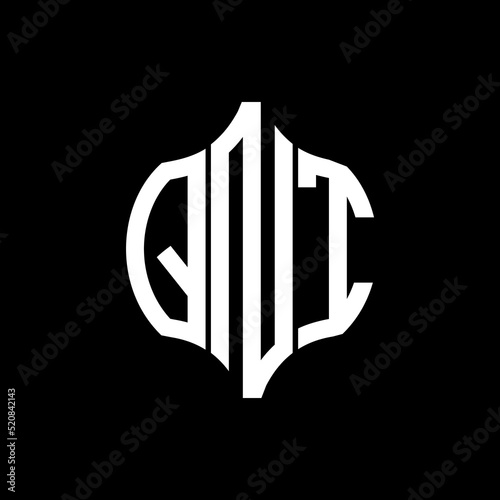 QNT letter logo. QNT best black background vector image. QNT Monogram logo design for entrepreneur and business.
 photo