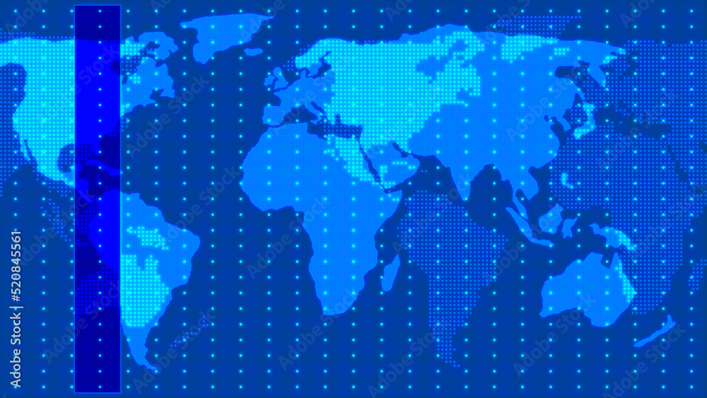 Technology news background animation. Technology news background animation.