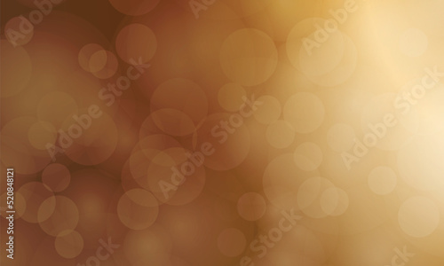 Rose gold festive abstract glitter bokeh background. Vector illustration