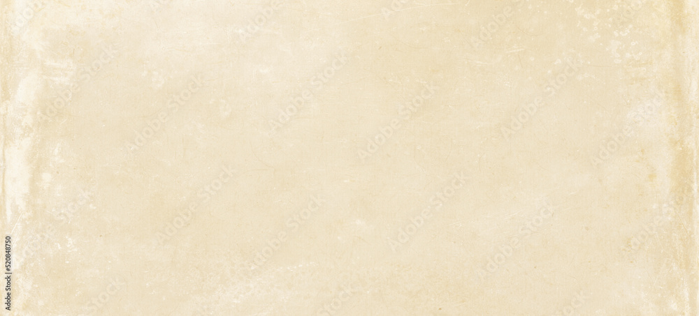 Obraz premium Old parchment paper texture background. Banner