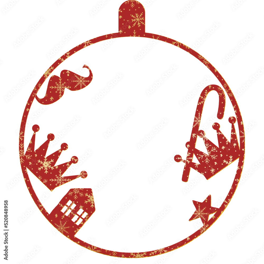 Christmas, holiday, Happy New Year balls. red, green, white colours. Magic, Santa designs template. Christmas, holiday, Happy New Year balls. red, green, white colours. Magic, Santa designs template.