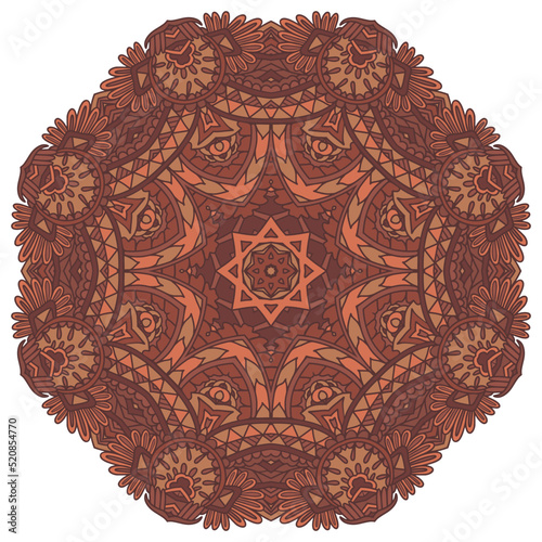 Trendy african tribal seamless pattern for fabric. Bohemian nomadic style doodle handdrawn arts.