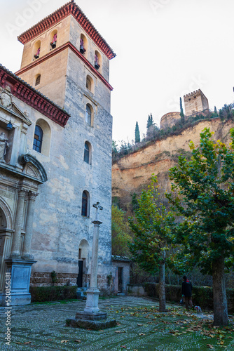 Church of San Pedro and San Pablo in Carrera del Darro at the foot of the Alhambra © Elena Fernández 
