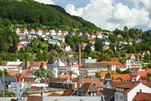 Über den Dächern von Albstadt-Tailfingen (Schwäbische Alb)