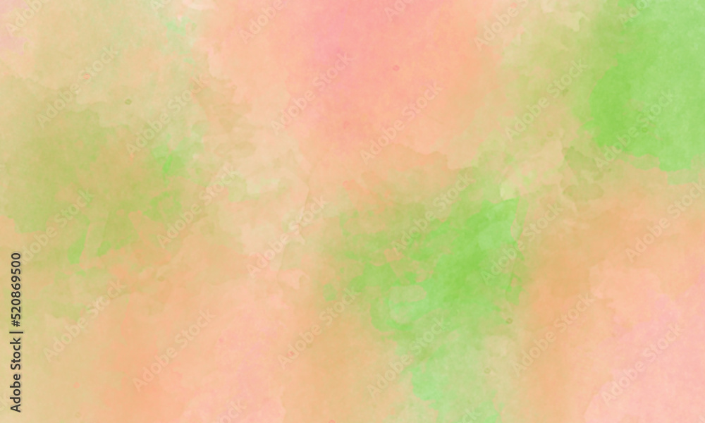 a picture of a pink green brush background