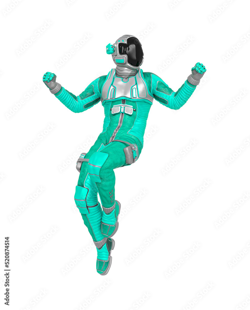astronaut explorer is floating astronaut explorer is floating