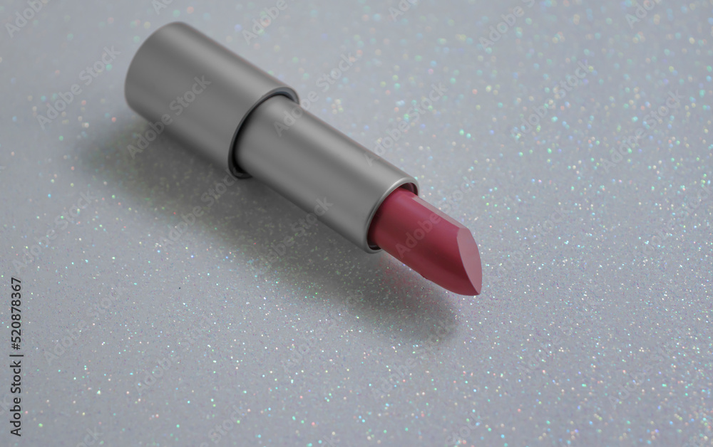 Lipstick on a colored background Lipstick on a colored background